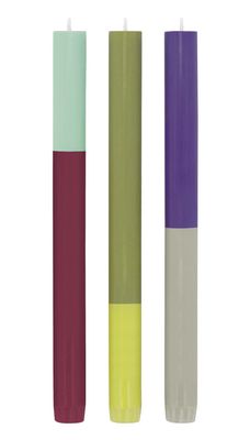 Dinerkaars 'Oslo' stripes verticaal - set van 3