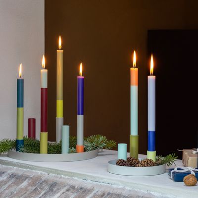Dinerkaars 'Oslo' stripes verticaal - set van 3