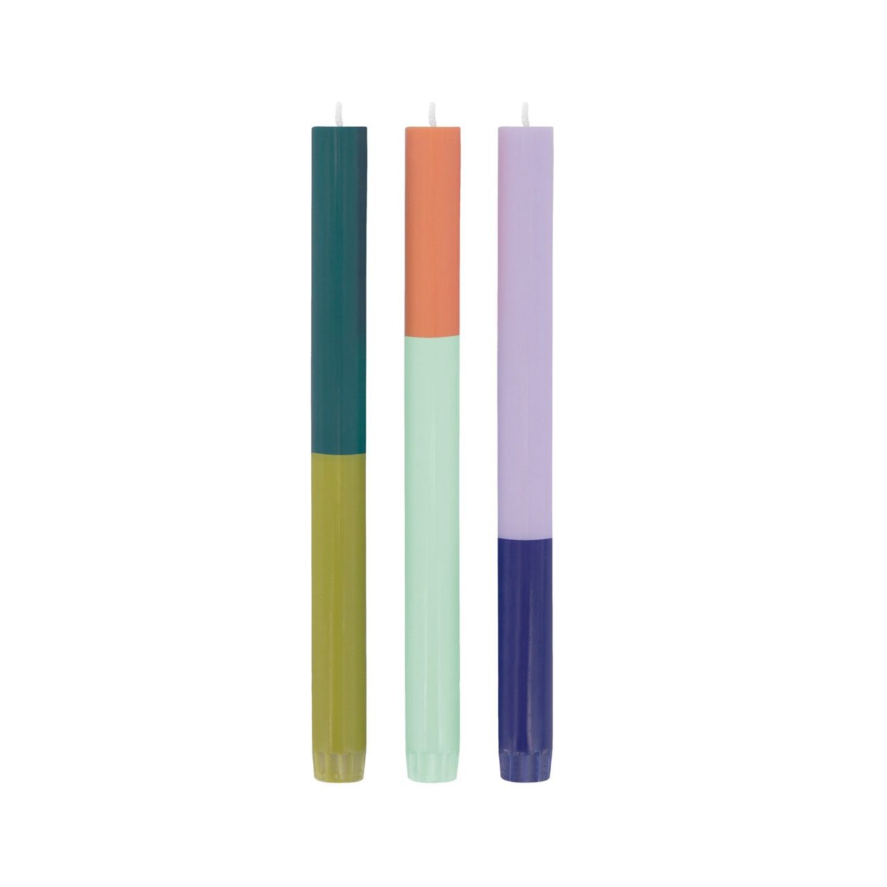 Remember · Dinerkaars 'Riga' stripes horizontaal - set van 3