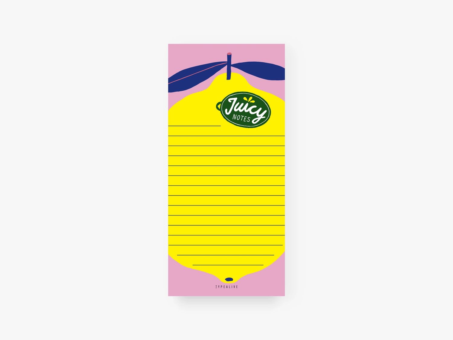 Notepad  · lemon 'juicy notes'