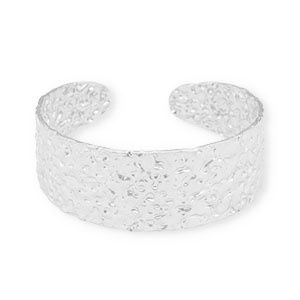 Armband stainless steel bangle silver