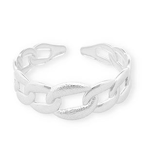 Armband stainless steel angle belcher chain silver