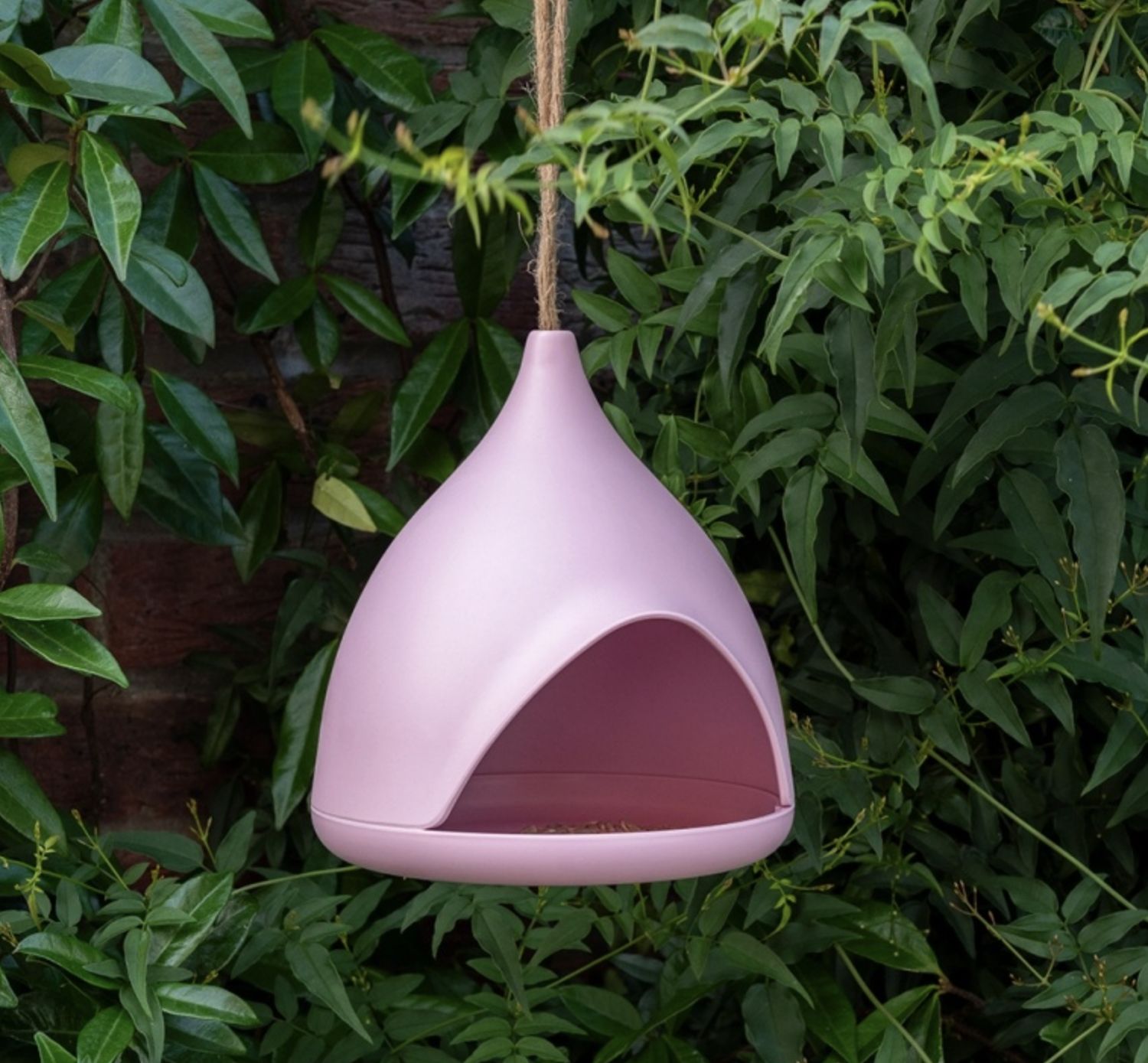REX · Bamboo fibre vogel voederhuisje - Roze