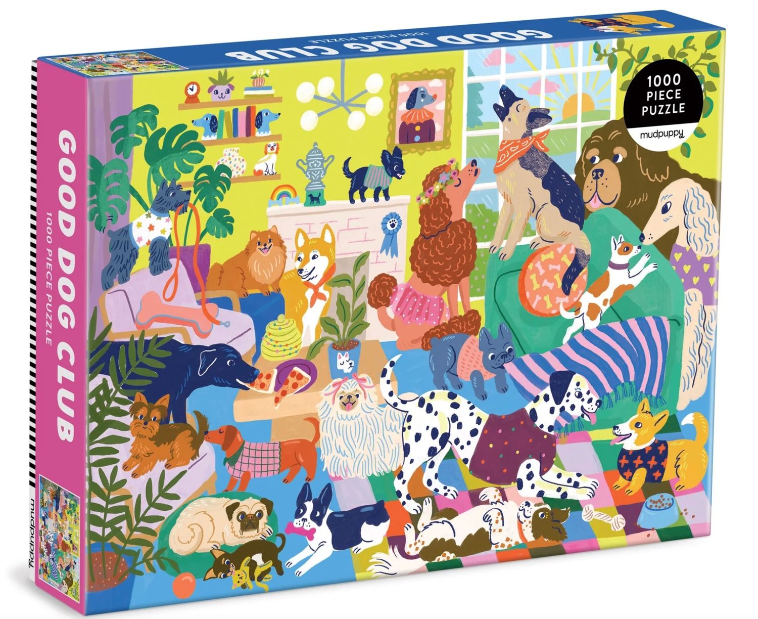 Puzzel honden good dog club - 1000 stukjes