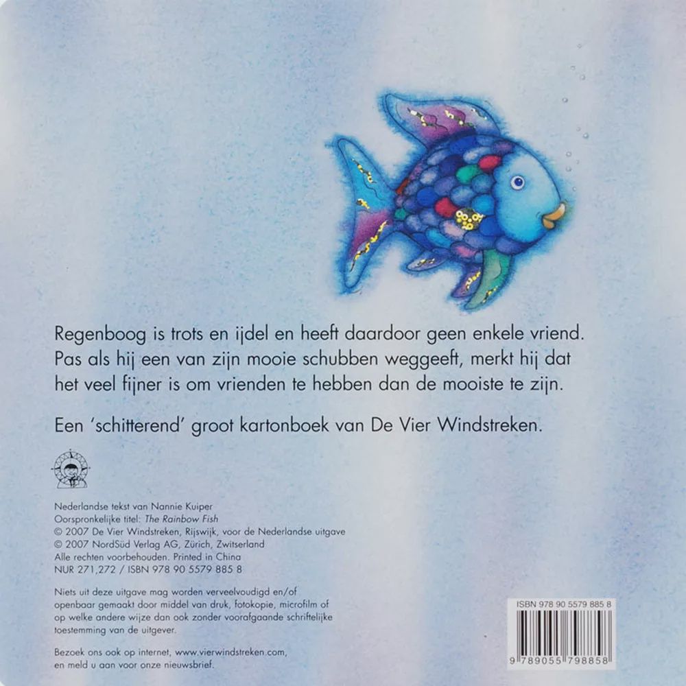 De mooiste vis van de zee (karton groot)