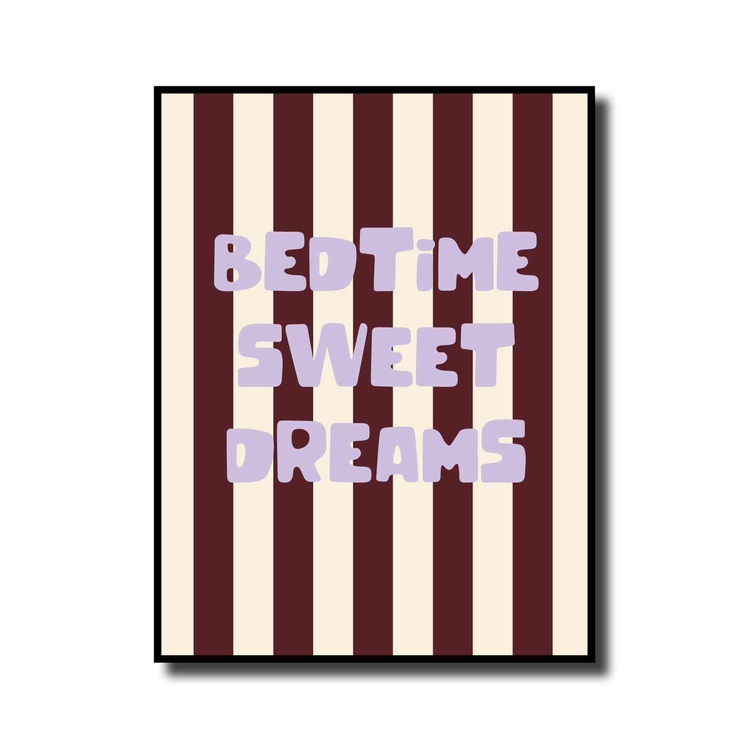 Print in lijst 'Bedtime sweet dreams'