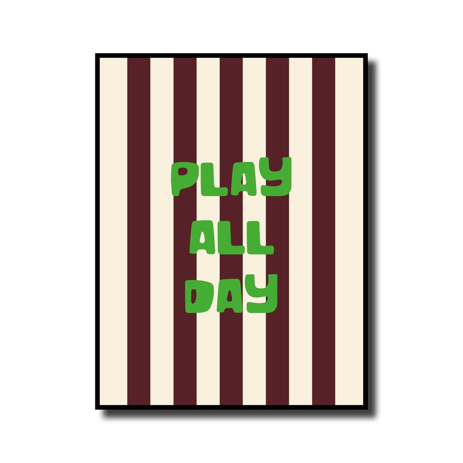 Print in lijst 'Play all day green'