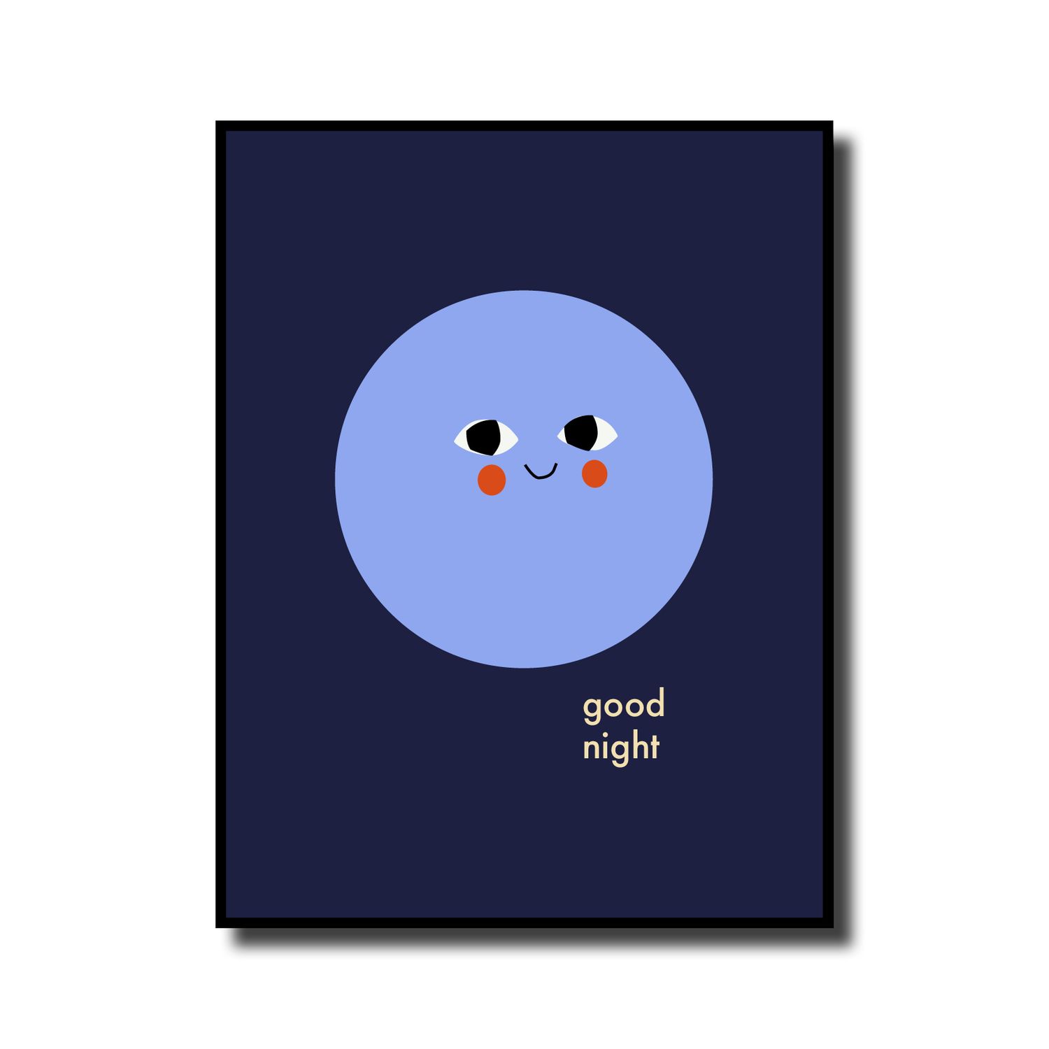 Print in lijst 'Good night'