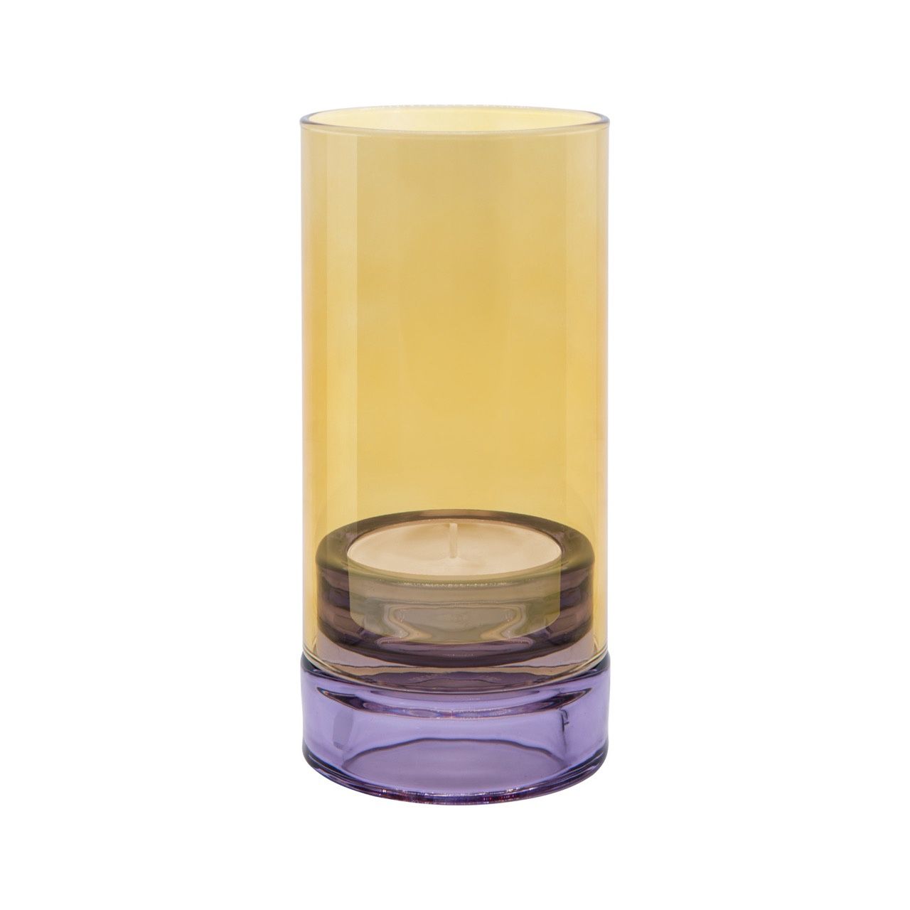 Remember · Glazen lantaarn lamp 'Lys' lila