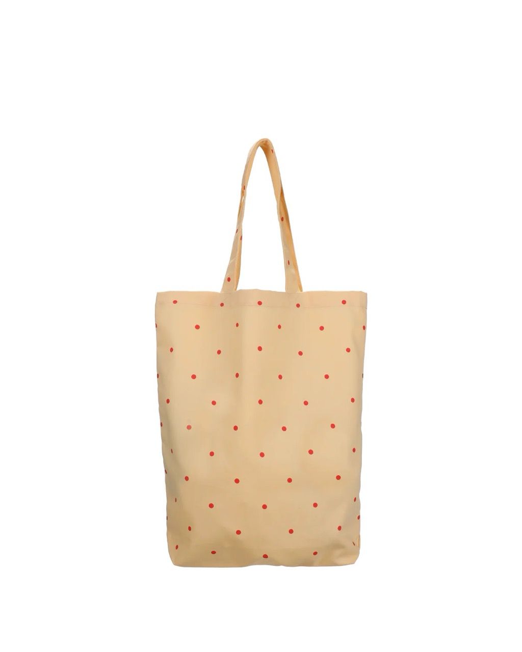 Katoenen tas · Dottie · blonde + poppy red
