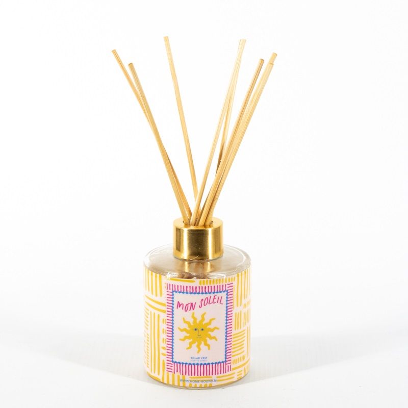 Geurdiffuser stokjes 150ml Solar Zest