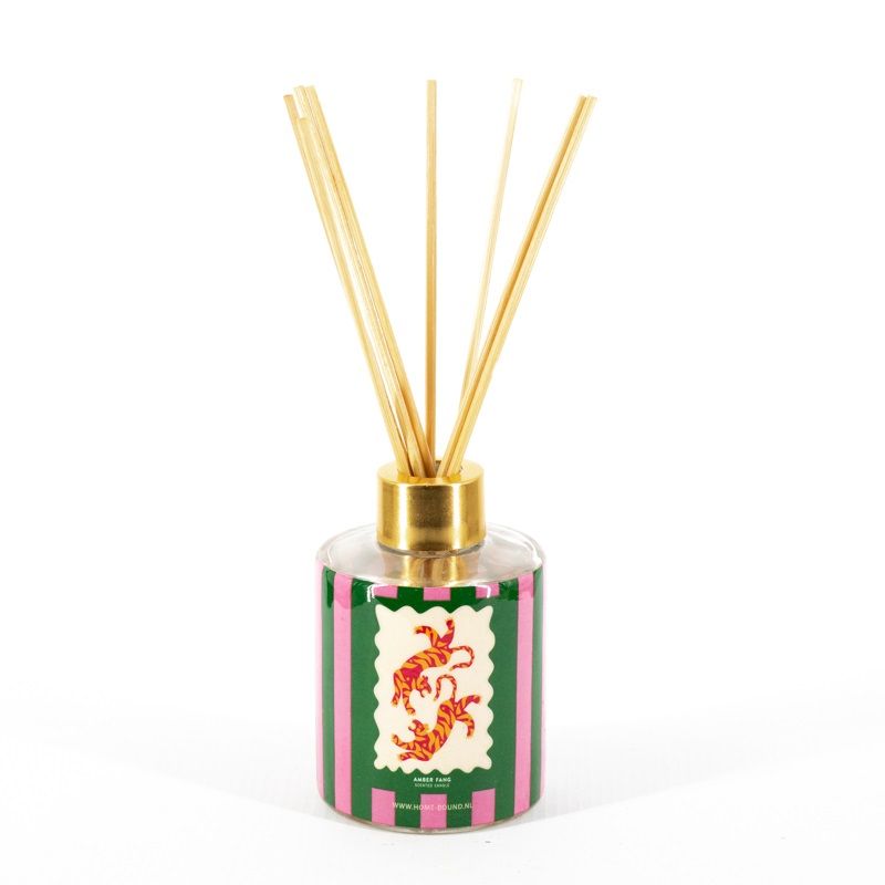 Geurdiffuser stokjes 150ml Amber Fang