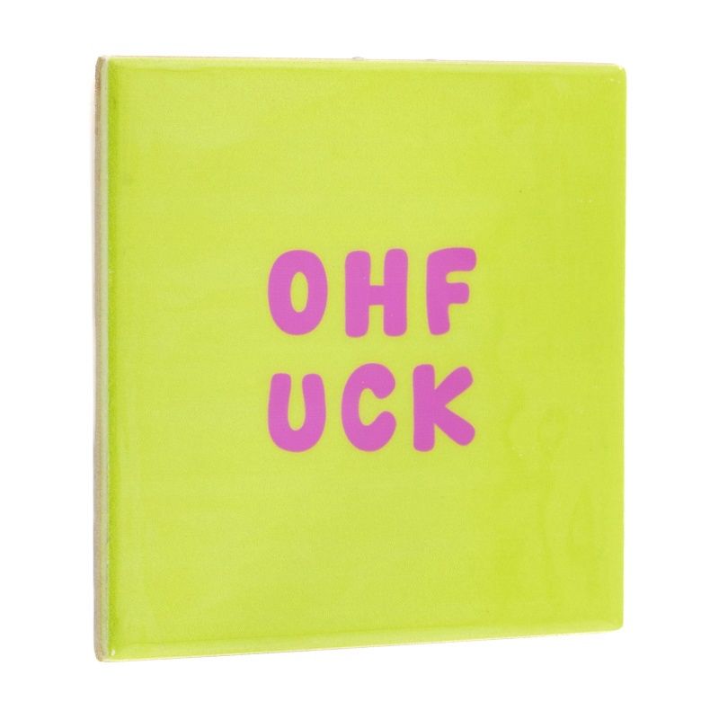 Tegeltje · oh fuck