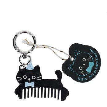 REX · Sleutelhanger - Zwarte kat