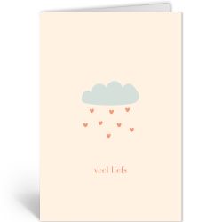 Wenskaart · regenwolk