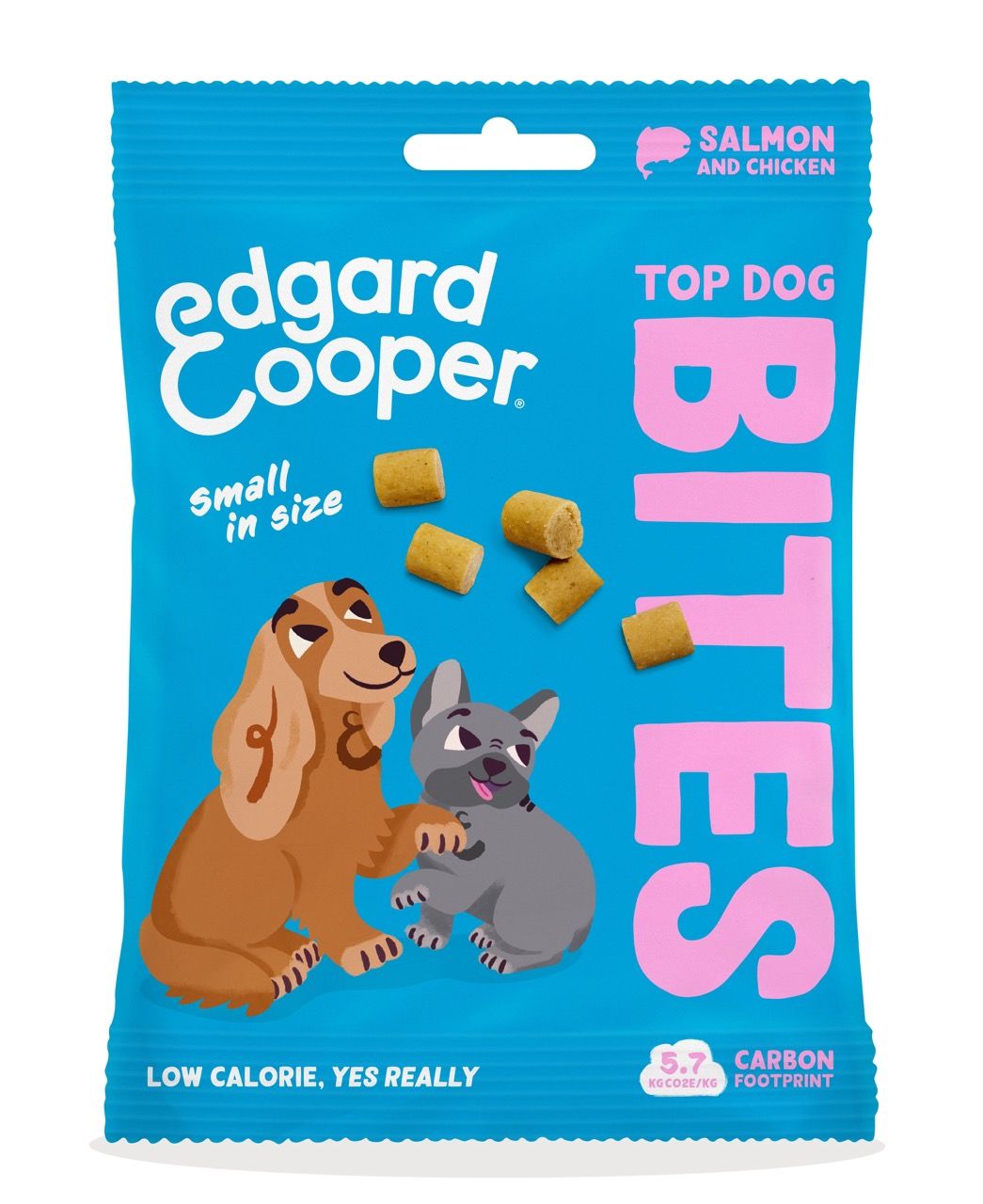 Edgard Cooper · Hondensnack · Bites Zalm Kip small