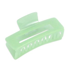 Haar klem mint groen