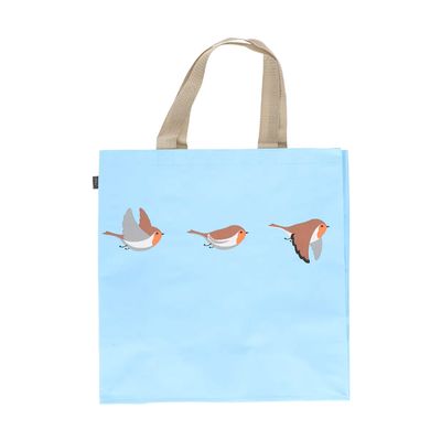 Boodschappentas · Roodborst