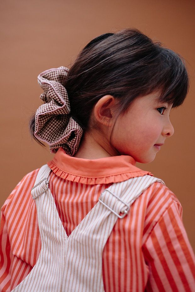Scrunchie · lemon tree gingham tree + phloem