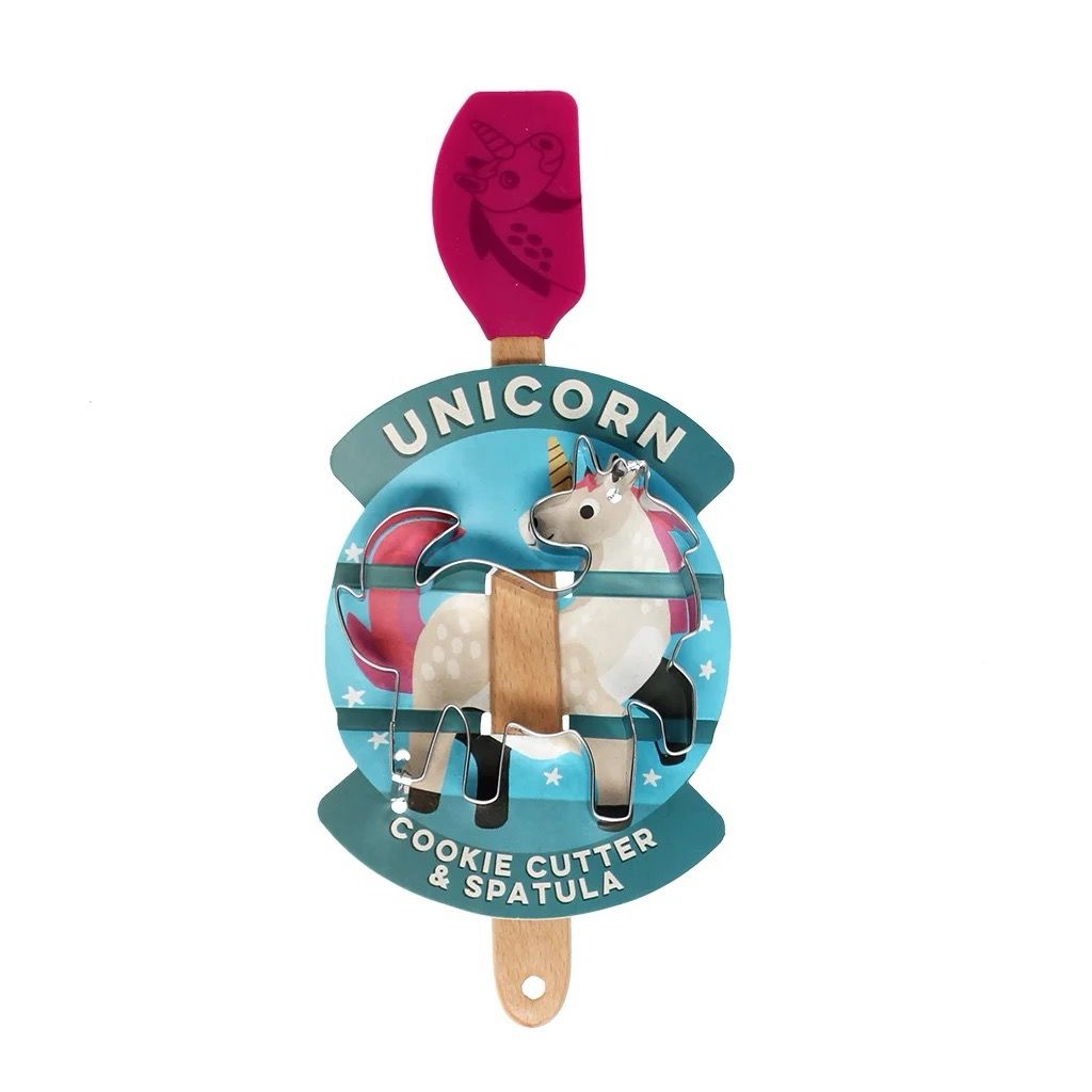 REX · Unicorn koekjes vorm met spatel