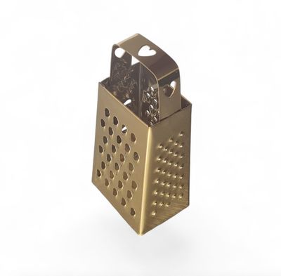 Mini raspje geurblokje · Goud