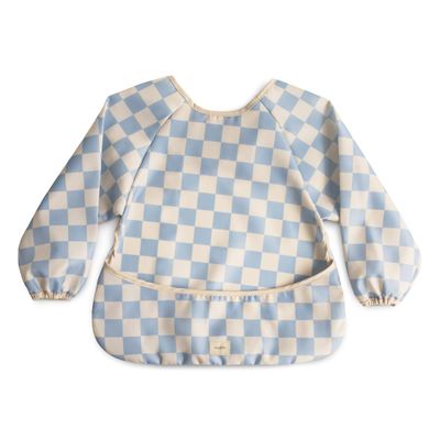 MUSHIE · slab met lange mouwen 6-24 maanden · blue check
