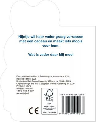 Nijntje en vader · kartonboekje - 1+