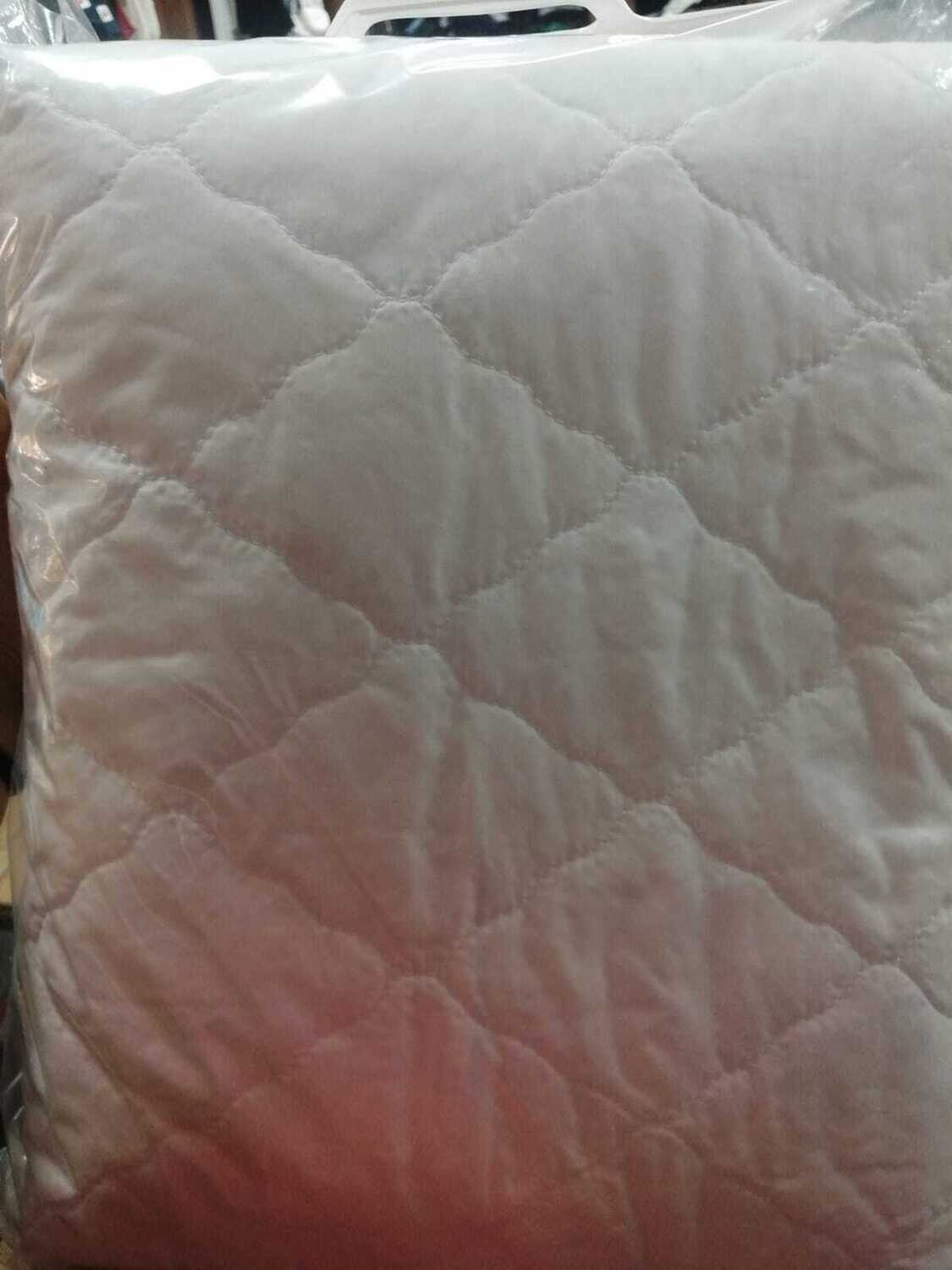 PROTECTOR ACOLCHADO REVERSIBLE SIN PLÁSTICO BLANCO