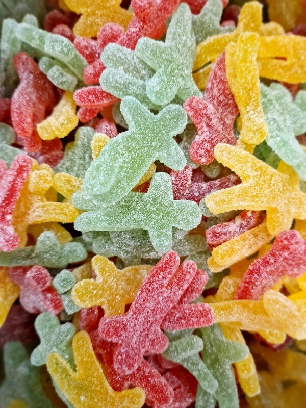 SEGA Menschchen Fruchtgummi 100g