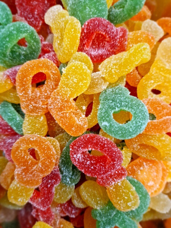HALAL Saure Schnuller Dummies Fruchtgummi 100g