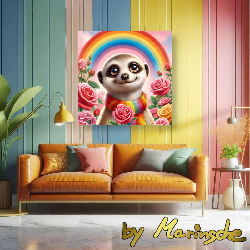 Erdmännchen in Love by Marinsche
