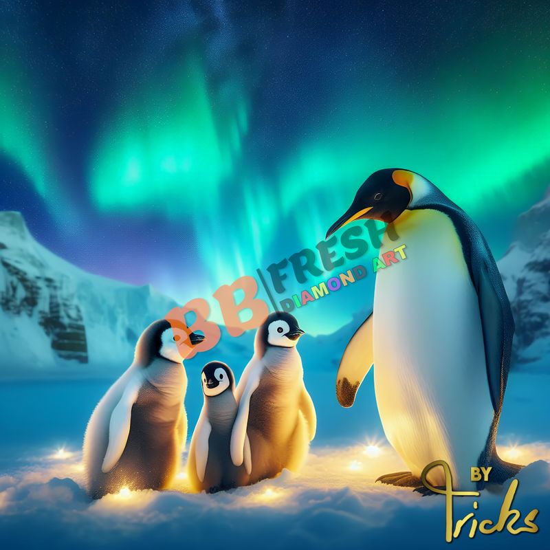 Polar Penguin Night by Tricks
