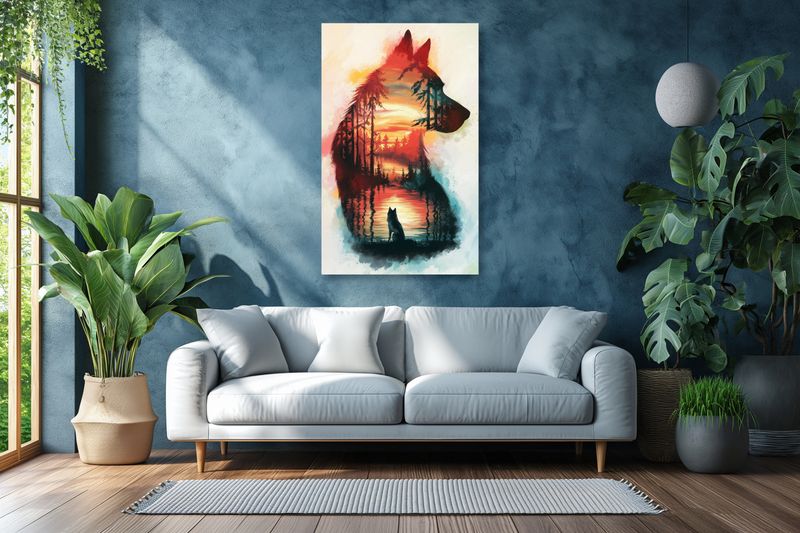 Wolf inside Dog