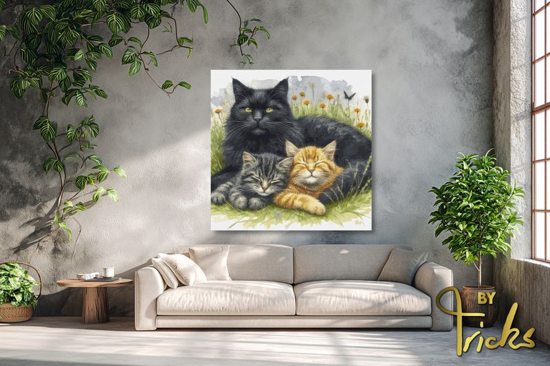 Cat Family by Tricks