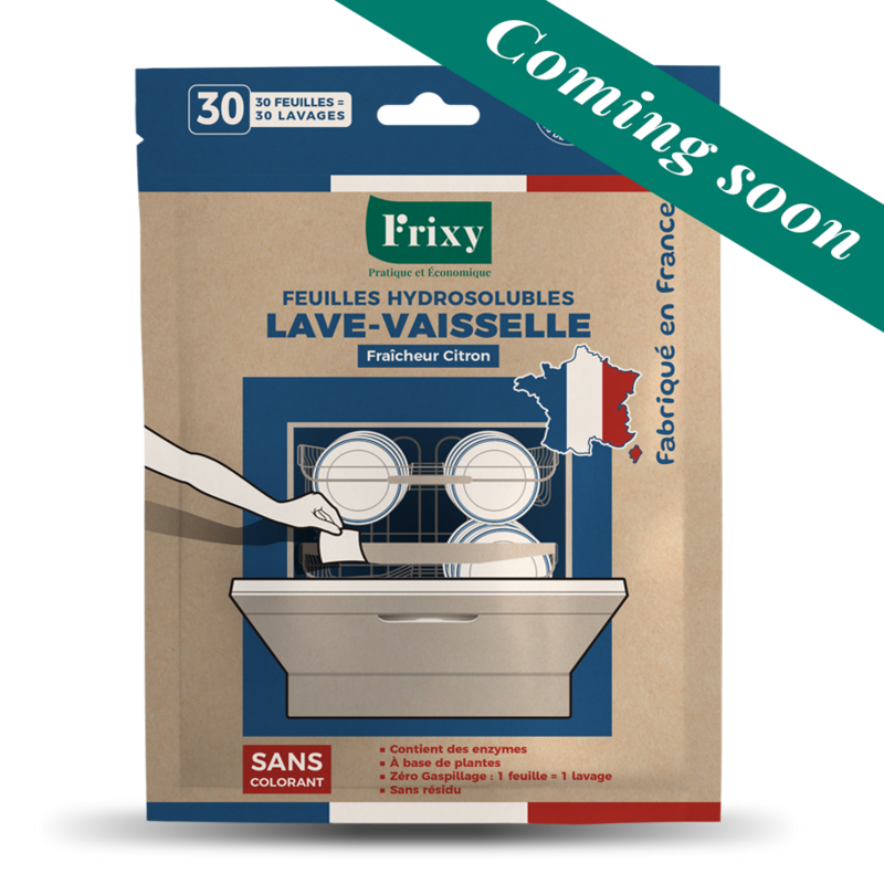 Feuilles hydrosolubles LAVE-VAISSELLE