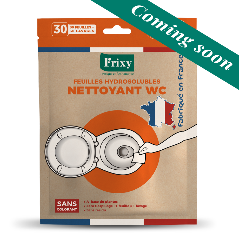 NETTOYANT WC en feuilles hydrosolubles