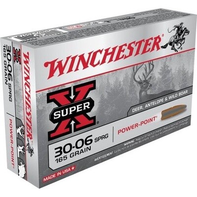 Winchester CF Ammo 30-06 SPRG 165 gr. Power-Point