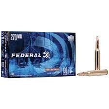 Federal CF Ammo 270 Win - 130 GR. SP "Power Shok"