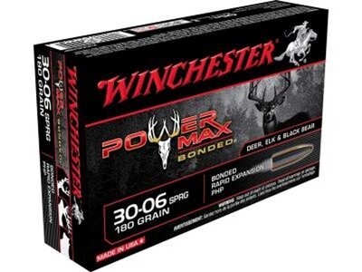 Winchester CF Ammo 30-06 SPRG 180 gr. Power Max Bonded®