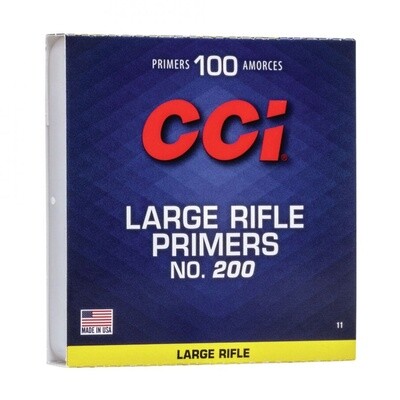 CCI 200 STD LARGE RIFLE PRIMER