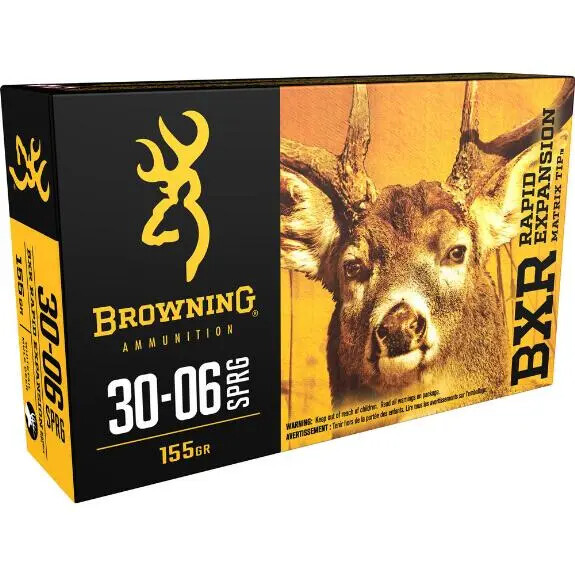 Browning BXR Rapid Expansion 30-06 SPRG 155gr