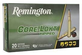 Remington Core-Lokt Tipped Ammo 30-06 Sprg, 165 Gr.