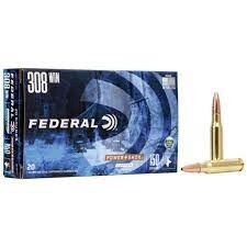 Federal CF Ammo 308 Win - 150 GR. SP "POWER-SHOK"