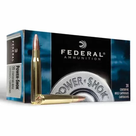 Federal CF Ammo 7mm Mauser - 140 GR. SP &quot;POWER-SHOK&quot;