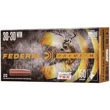30-30 WIN 150GR BARNES TSX AMMO