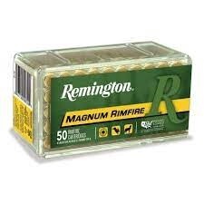 Remington Magnum Rimfire .22WMR 40GR PSP 50Rds