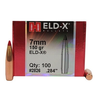 7mm .284 150 Gr ELD-X® (1-10") (100)