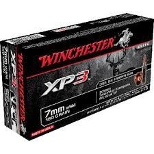 Winchester Supreme Elite 7mm Winchester Short Magnum 160 Grain XP3