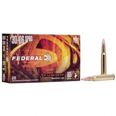 Federal 30-06 165GR FUSION