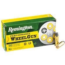 Remington Performance Wheelgun™ Ammo 45 COLT 225GR LEAD SWC